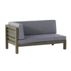 Acacia Wood Loveseat and Coffee Table Set