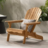 Folding Adirondack Chair — Acacia Wood, Teak Finish