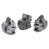 Squirrel Resin Planter Feet, Set of 3 Pot Risers