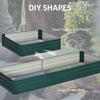 Galvanized Raised Garden Bed, 95" Elevated Metal Planter