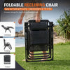 Zero Gravity Reclining Lounge Chair with Cushion & Cup Holder