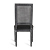 Cane-Back Solid Wood Dining Chairs, Set of 2