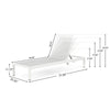 Aluminum Adjustable Outdoor Chaise Lounge, Set of 2