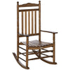 Traditional High-Back Rocking Chair