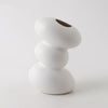 Simple White Porcelain Vase, Nordic Modern Decor