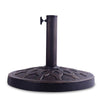 Heavy-Duty Bronze Market Umbrella Base — 30 lbs