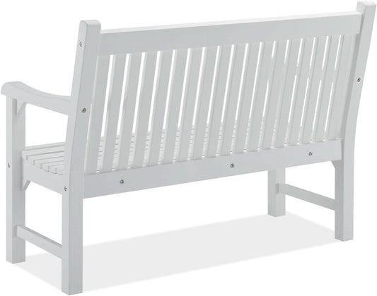 Two-Person Weatherproof Poly Lumber Outdoor Bench