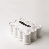 Simple White Porcelain Vase, Nordic Modern Decor