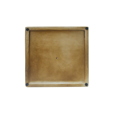 Prismatic Concrete Outdoor Side Table, 14.25"