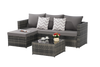 Outdoor Patio Seating Set 2-piece set with Cushions for Patio, Garden