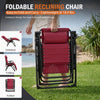 Zero Gravity Reclining Lounge Chair with Cushion & Cup Holder
