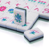 American Mahjong Set — 4-Layer Acrylic, 160 Tiles, Mint Green