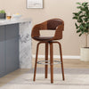 Outdoor Wicker Bar Stool With Back