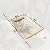 Quilted Double Hammock with Beechwood Spreader Bar
