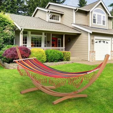 Coastal Brazilian Hammock — Red Stripe