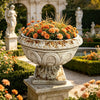 Rust-Finish MGO Garden Urn Planter
