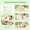 Kids Modular Foam Sofa Set with Table and Chairs