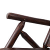 Fir Wood Porch Rocking Chair in Brown