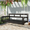 Acacia Wood Porch Swing Bed — Twin Size