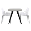 Bird's Nest Lounge Chair, White — Set of 4