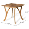 Acacia Square Dining Table
