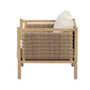 Set Of 2 Outdoor Acacia Wood Patio Chairs