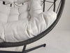 Wicker Egg Chair with Stand — 2 Person