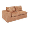 Modern Boucle L-Shaped Sectional Sofa with Two Moveable Ottomans,