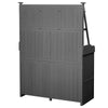 Garden Potting Bench with Storage — Gray