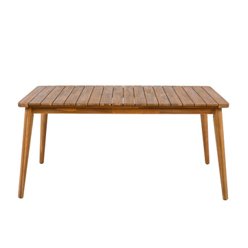 Acacia Dining Table — Seats 6