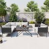 LuneluX Garden Aluminum Outdoor Sofa Set