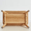 Solid Beech Hall Tree Bench with Coat Rack & Shoe Storage