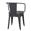 LOURDES 3-Piece Iron Bistro Set – Black Patio Table & 2 Chairs