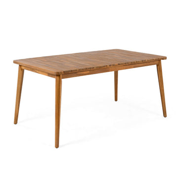 Acacia Farmhouse Dining Table — Seats 6