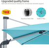 11Ft Cantilever Patio Umbrella 360  Rotation   Integrated Tilting