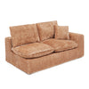 Modern Boucle L-Shaped Sectional Sofa with Two Moveable Ottomans,