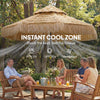 8.5 Ft Hula Thatched Tiki Patio Umbrella