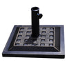 Heavy-Duty Square Umbrella Base, 30 lb Bronze Finish