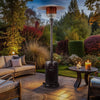 46,000 BTU Outdoor Patio Heater With Wheels Havana Bronze