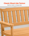 Weatherproof Patio Bench — 50 Inch
