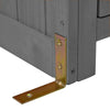 Garden Potting Bench with Storage — Gray
