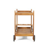 Louisiana Acacia Wood Bar Cart