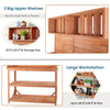 Farmhouse Potting Bench — 65 Inch