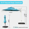 Round Cantilever Umbrella With Center Pole
