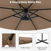 10 ft Cantilever Patio Umbrella with Cover