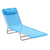 Folding Reclining Beach & Pool Lounge Chair