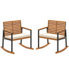 Acacia Rocking Chair Set of 2