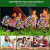 Solar Garden Butterfly Stake Lights, Waterproof Decorative