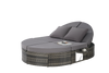 Rattan Round Daybed with Adjustable Backrests