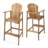 Acacia Adirondack Barstools — Set of 2